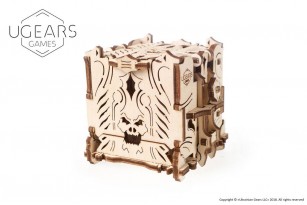 Modular Dice Tower mechanical wooden device for tabletop games