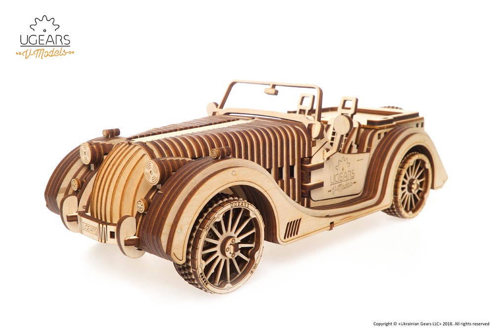 ugears car model