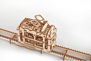 Tram on Rails mechanical model kit